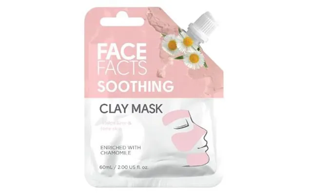 Face Facts Soothing Clay Mud Face Mask 60ml