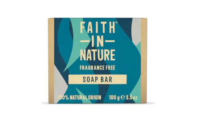 Faith In Nature Hand Soap Bar 100g - Fragrance Free