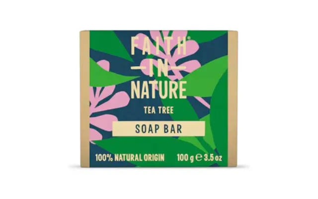 Faith In Nature Hand Soap Bar 100g - Tea Tree