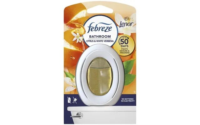 Febreze Citrus & White Verbena Bathroom Air Freshener 7.5ml Assorted Packs - Pack Of 1
