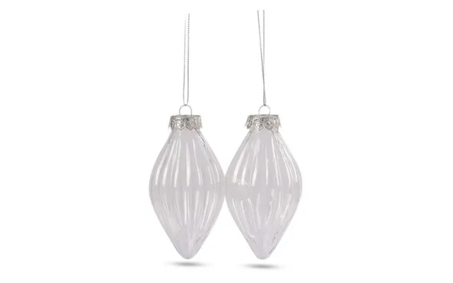 Fillable Clear Candle Baubles 2 Pack
