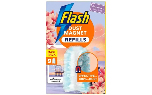 Flash Dust Magnet Duster Refills Mrs Hinch's Midsummer Memories Assorted Packs - Pack Of 1