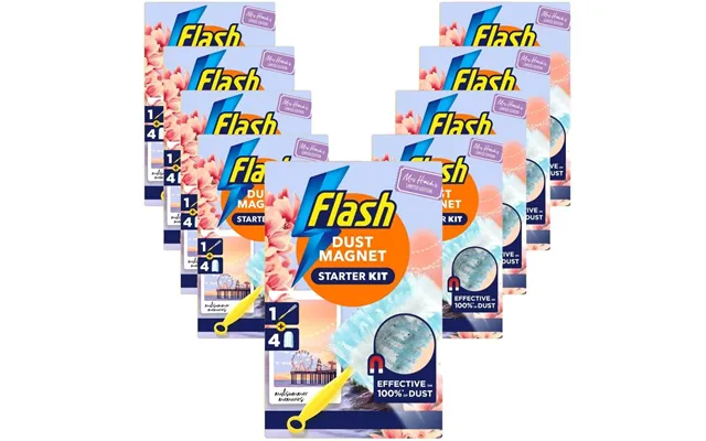 Flash Dust Magnet Starter Kit Mrs Hinch's Midsummer Memories Assorted Packs - Pack Of 9