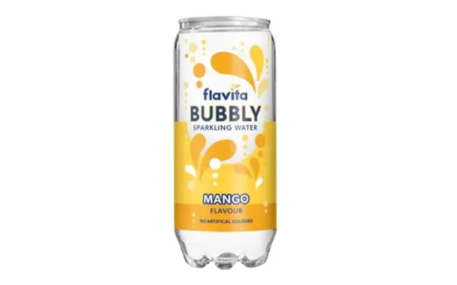 Flavita Bubbly Sparkling Water Assorted Flavours 300ml - Mango Pack Of 1