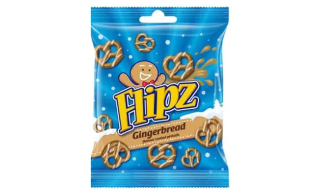 Flipz Gingerbread Flavour Coated Pretzels 150g