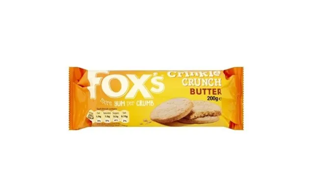 Fox Crinkle Crunch Butter Biscuits 200g