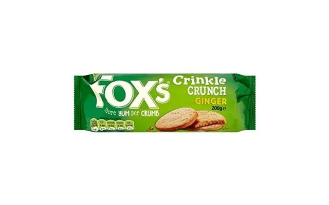 Fox's Crinkle Crunch Ginger Biscuits 200g