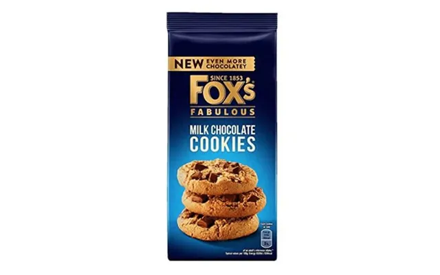 Fox's Fabulous Milk Chocolate Cookies 180g