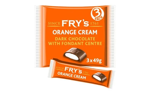 Fry's Orange Cream Chocolate 3 X 49g 147g