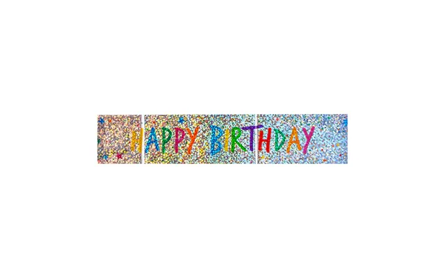 Funky Whale Happy Birthday Banner Pack Of 2 3.6m