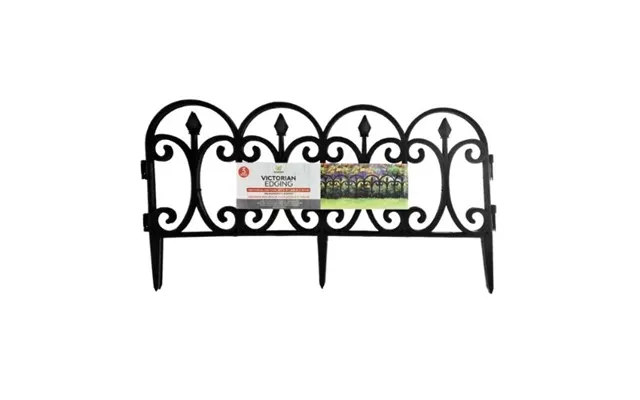 Garden Essentials Victorian Edging Fence 3 Pk