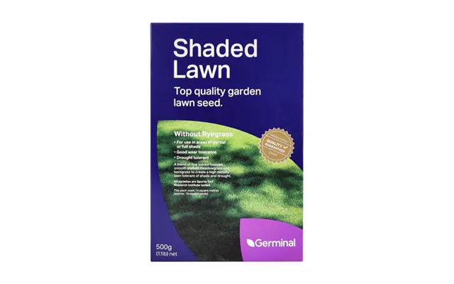 Germinal Shaded Lawn Seed Without Ryegrass 500g