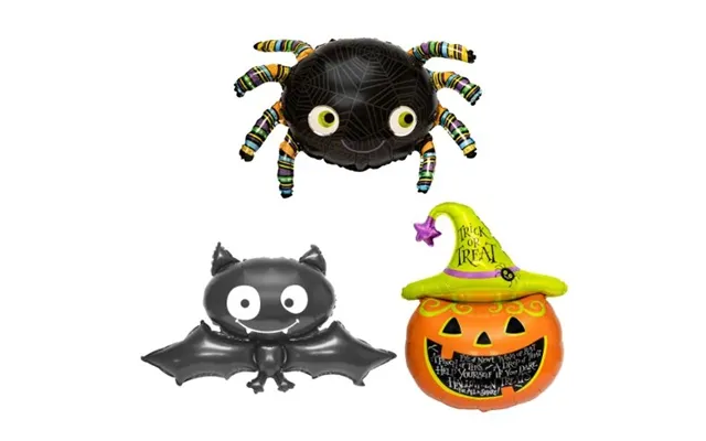 Halloween Foil Balloons 3 Pack