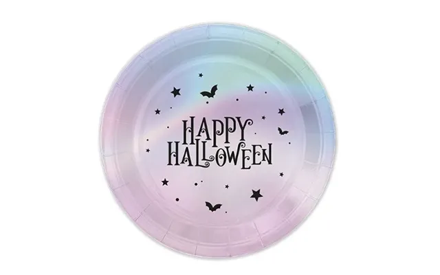 Halloween Holographic Paper Plates 20pk