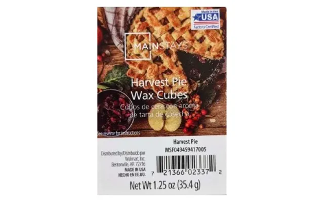 Harvest Pie Wax Melts 6 Pack