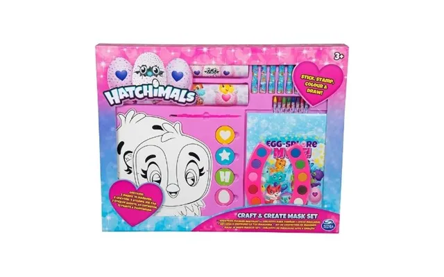 Hatchimals Craft And Create Your Own Mask Set