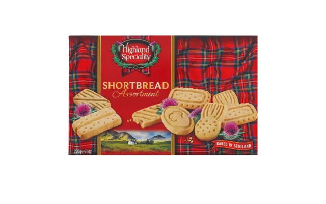 Highland Speciality Shortbread Assortment 200g Assorted Packs - Pack Of 1