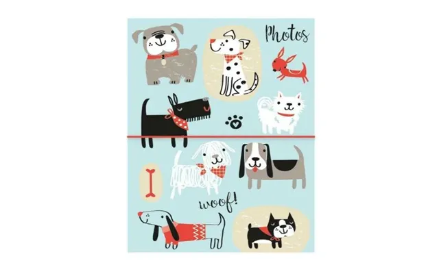 Home Collection Dog Print Slip-in Photo Album