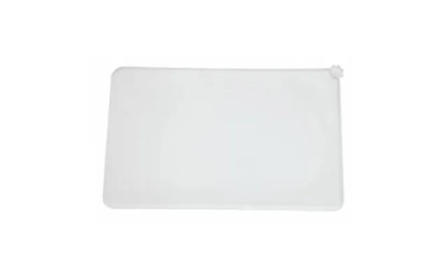 Hounds Stylish Silicon Spill Pet Mat - White