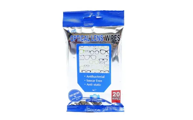 Icare Antibacterial Optical Lens Wipes 20 Pack
