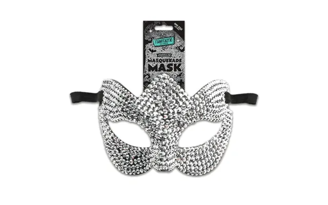 Jewelled Halloween Disco Mirrored Masquerade Mask