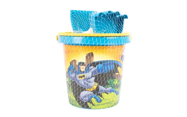 Kids Superhero Sand Bucket And Spades - Batman