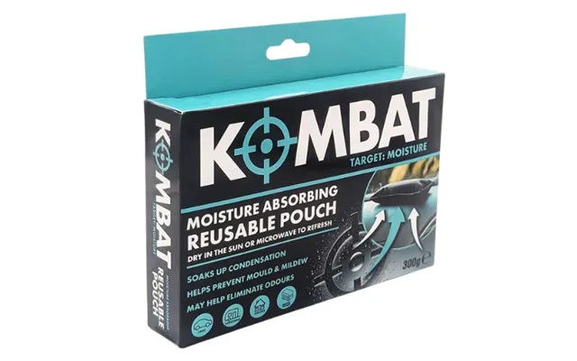 Kombat Moisture Absorbing Reusable Pouch 300g Assorted Packs - Pack Of 1