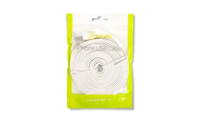 Konekt White Iphone Usb Cable 3m