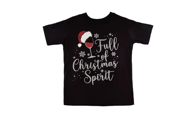 Ladies Full Of Christmas Spirit T-shirt Assorted Sizes - S M