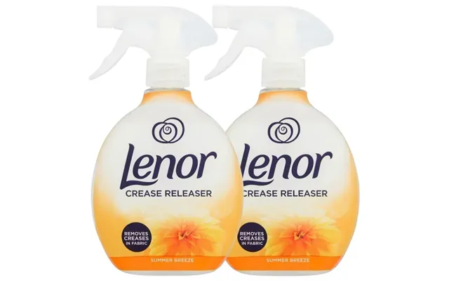 Lenor Crease Releaser Spray Summer Breeze 500ml Assorted Packs - Pack Of 2