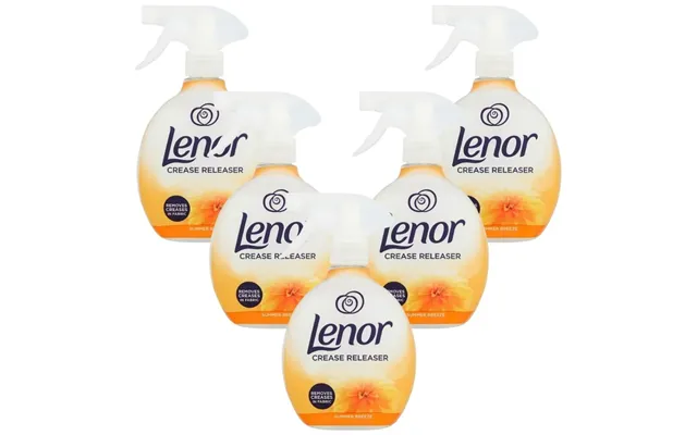 Lenor Crease Releaser Spray Summer Breeze 500ml Assorted Packs - Pack Of 5