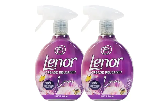 Lenor Exotic Bloom Crease Releaser 500ml - Pack Of 2