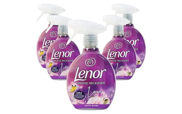 Lenor Exotic Bloom Crease Releaser 500ml - Pack Of 5