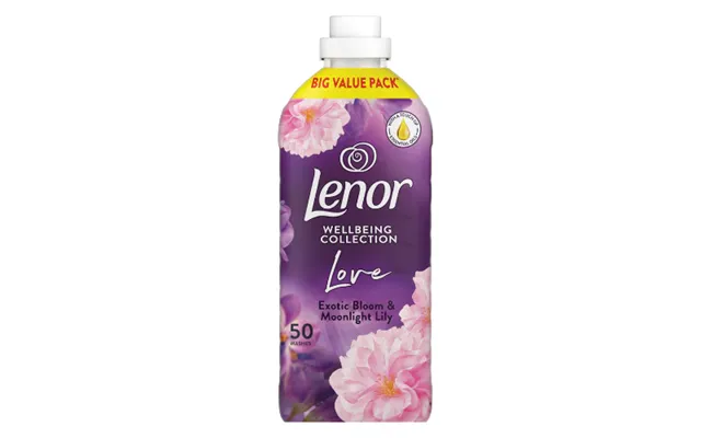 Lenor Fabric Conditioner Exotic Bloom Moonlight Lily 1.65l 50 Washes Assorted Packs - Pack Of 1