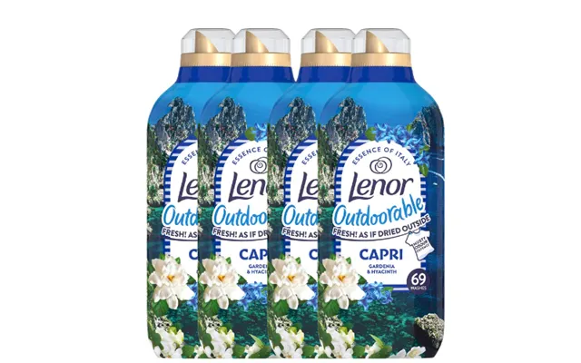 Lenor Outdoorable Capri Fabric Conditioner - 69 Washes Pack Of 4