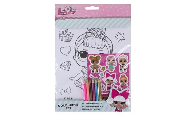 Lol Surprise Colouring Set