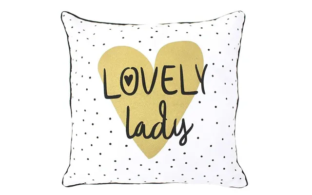 Lovely Lady Quote Cushion