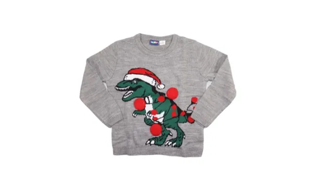 Lupilu Kids Dinosaur Light Up Christmas Jumper Assorted Sizes - 2-4 Years
