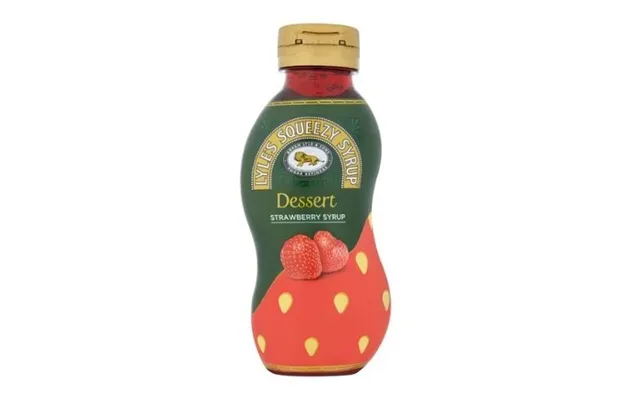 Lyles Squeezy Strawberry Dessert Syrup 325g