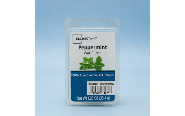 Mainstays Peppermint Wax Melt Cubes 6 Pack 35.4g