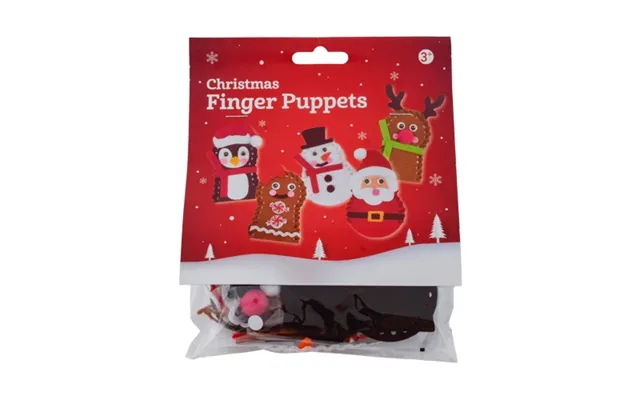 Make Your Own Christmas Finger Puppets Kit