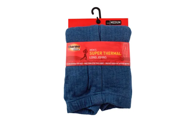 Men's Super Thermal Long Johns Assorted Sizes Colours - Xl Blue