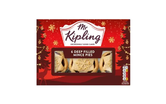 Mr Kipling 6 Deep Filled Mince Pies