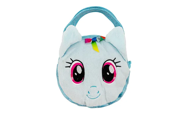 My Little Pony Soft Zip Up Handbag Assorted Colours - Blue