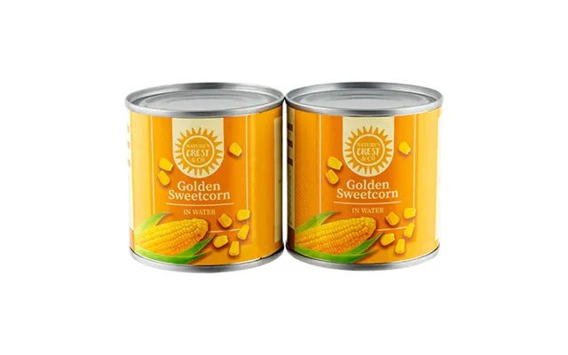 Nature's Crest Co Golden Sweetcorn 2 X 180g