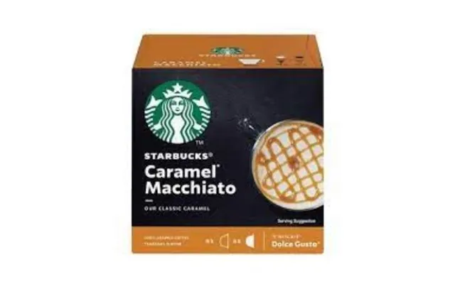 Nescafe Dolce Gusto Starbucks Caramel Macchiato Capsules 12 Pk