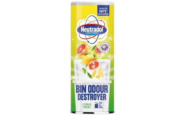 Neutradol Odour Destroyer Dustbin Powder Citrus Fresh 350g Assorted Packs - Pack Of 1