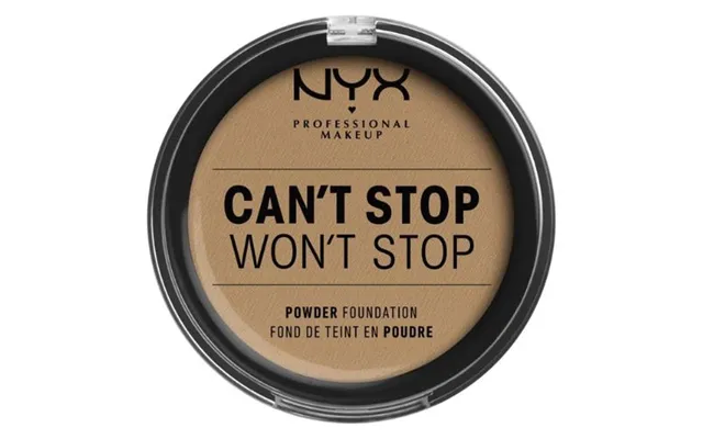 Nyx Can't Stop Won't Stop Powder Foundation 10.7g Assorted Shades - Caramel