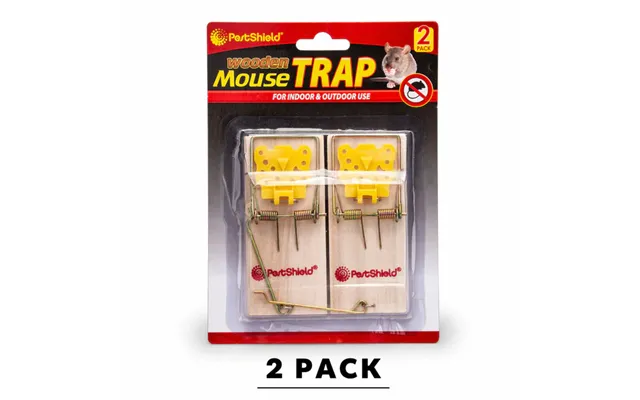 Pestshield Plywood Mouse Trap 2 Pack Assorted Packs - Single