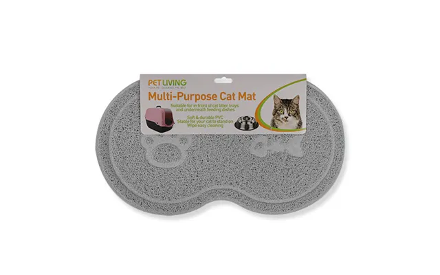 Pet Living Multi-purpose Cat Mat Assorted Colours - Grey